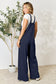 Chill Factor Relaxed Fit Wide Leg Overall with Pockets