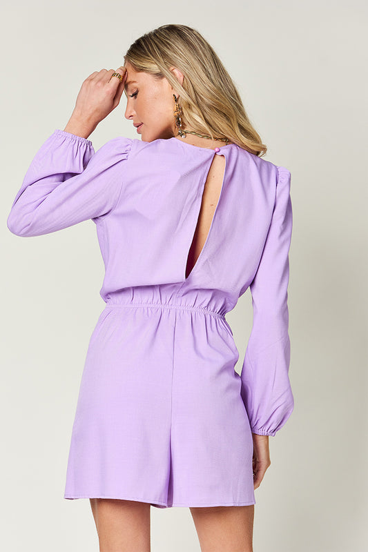 Day-to-Night Everyday Tie-Waist Romper