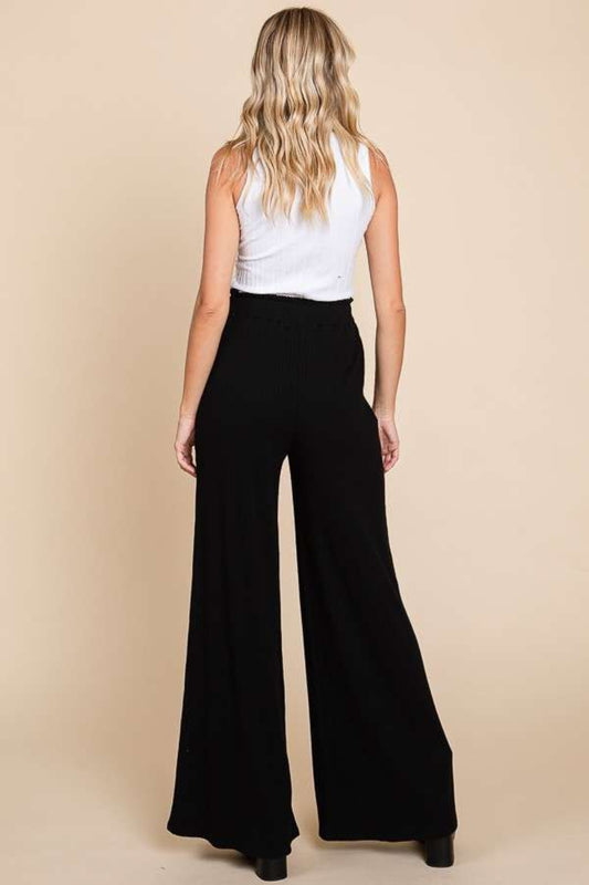 Polished Professional Modern Wide Leg Pant