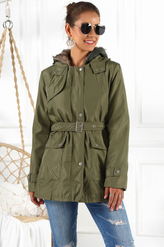 Three-Way Wear Hooded Jacket with Detachable Liner